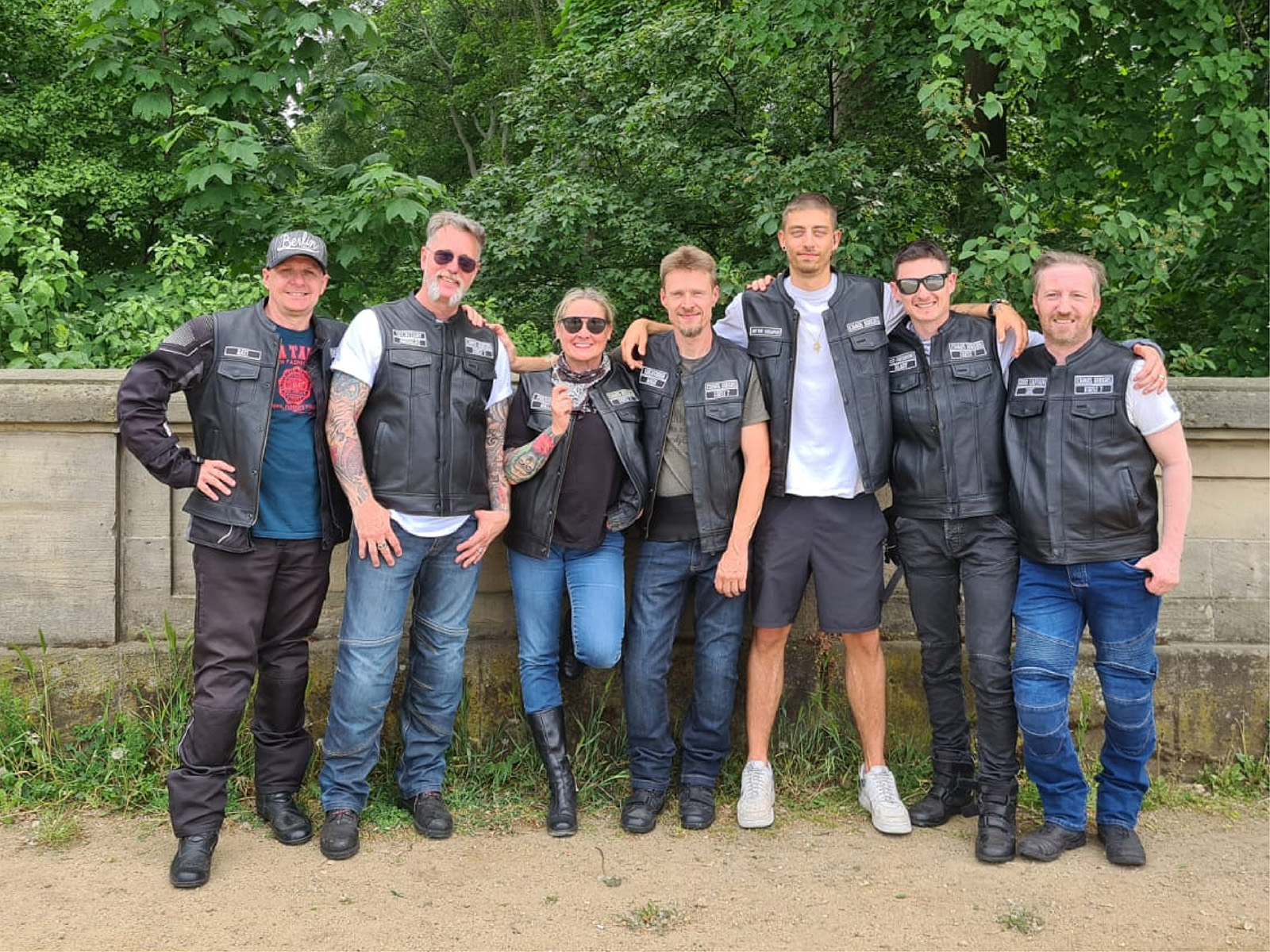 Gruppenbild Chaos Bikers 2023